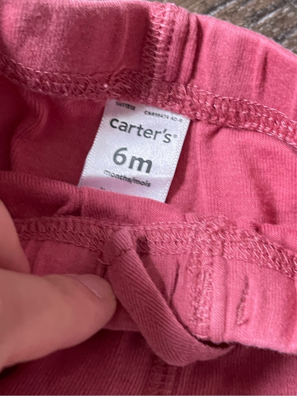 Carter's Pink and Light Green Jogger Pants Set - Picture 2 of 2